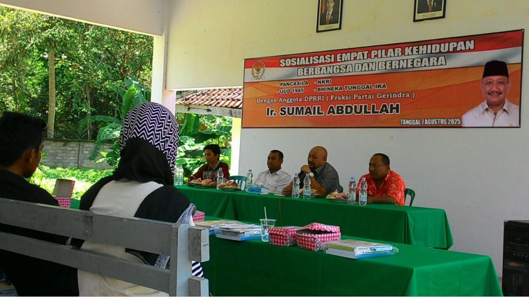 Sumail Abdullah, Anggota DPR RI dari Fraksi Partai Gerindra