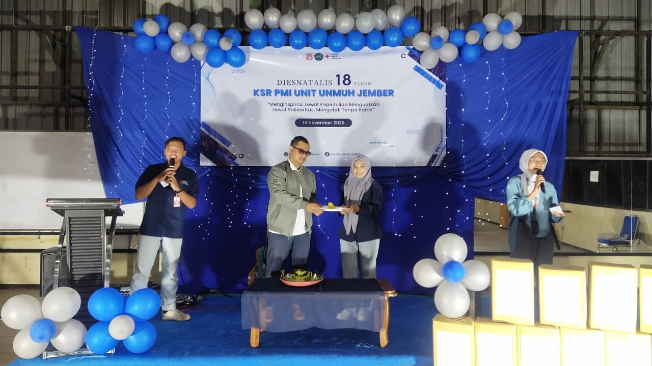 Dies Natalis ke-18 KSR PMI Unit Unmuh Jember