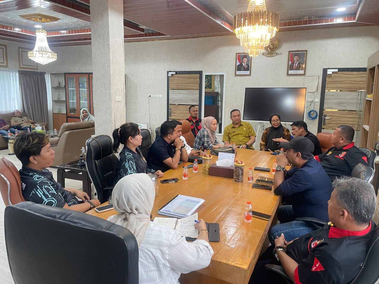 TKN Sampaikan Aspirasi Pekerja ke Kadisnaker Sumut