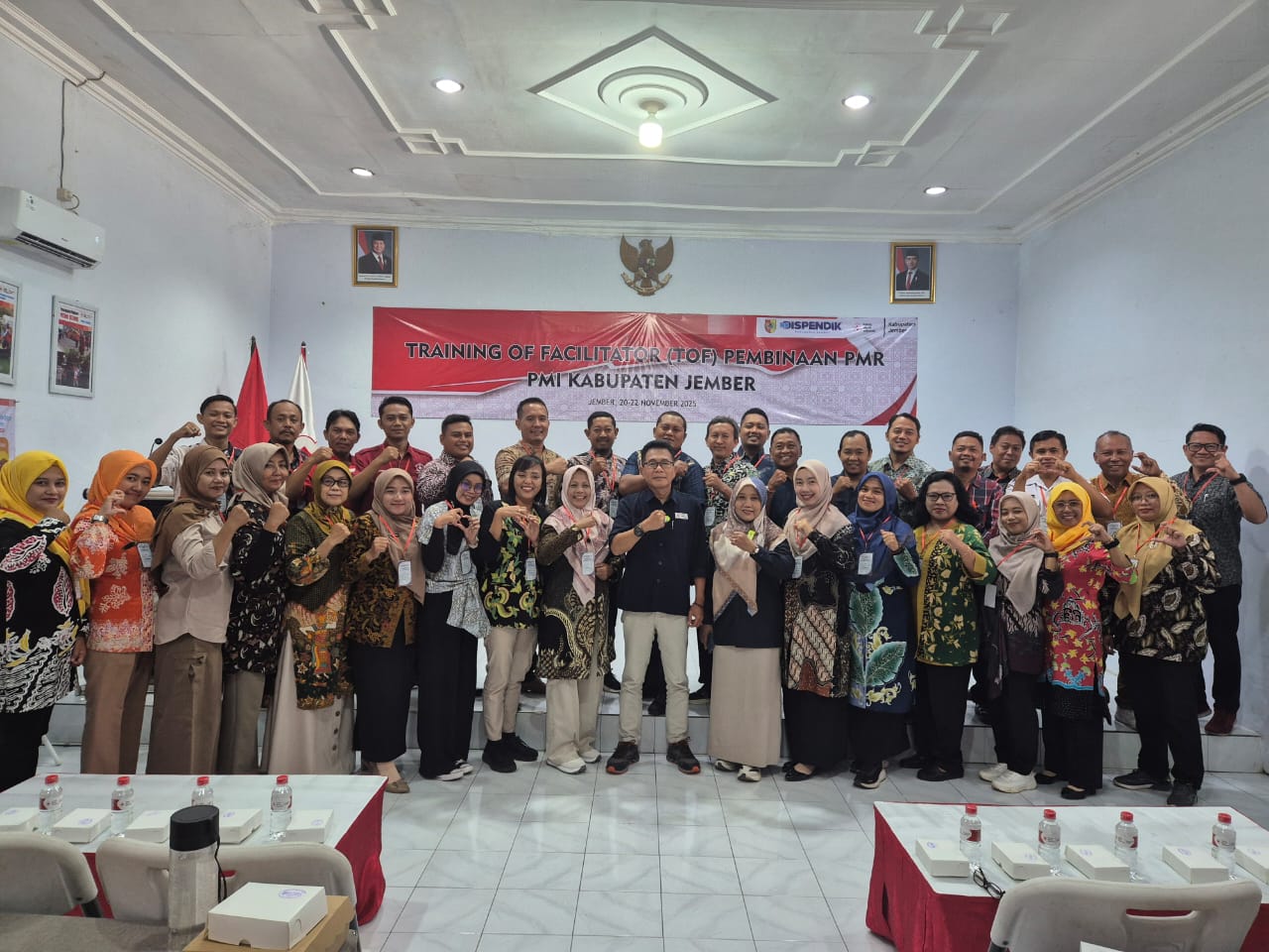 PMI Jember Latih Puluhan Guru SD Jadi Fasilitator PMR Mula