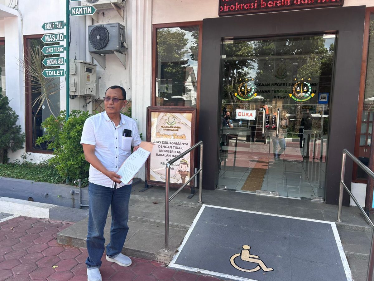 DPW JPKP Jatim Laporkan Dugaan KKN Hibah Ternak ke Kejari Banyuwangi