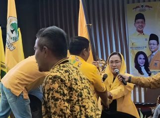 Suasana Musda XI Golkar Banyuwangi di Hotel Santika