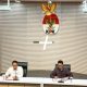KPK menggelar konferensi pers di Gedung Merah Putih.