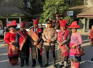 Kapolres Tanah Karo Hadiri Pentahbisan Imam Baru Ordo Kapusin di Berastagi