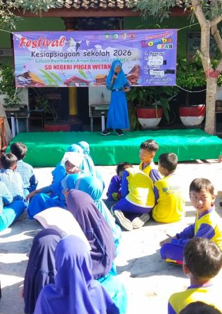 165 Siswa Sekolah Dasar di Jember ikuti Festival Kesiapsiagaan Sekolah