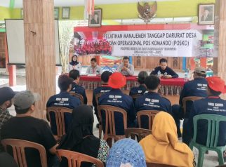 PMI Jember Latih Manajemen Tanggap Darurat Desa dan Operasional Posko di Tiga Desa
