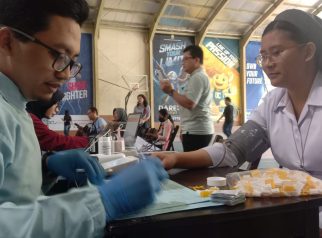 Sambut HUT ke-75, SMAK Santo Paulus Jember Gelar Donor Darah