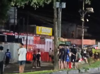 Balap liar pemuda di Jalan Basuki Rahmat Banyuwangi saat Ramadan