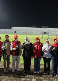 seleksi terbuka Banteng Jatim FC U-17 yang digelar di Stadion Diponegoro Banyuwangi,