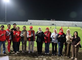 seleksi terbuka Banteng Jatim FC U-17 yang digelar di Stadion Diponegoro Banyuwangi,