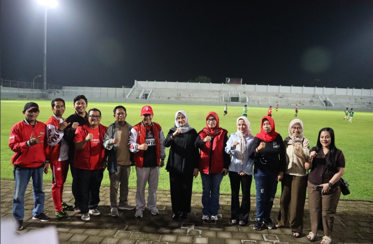 seleksi terbuka Banteng Jatim FC U-17 yang digelar di Stadion Diponegoro Banyuwangi,