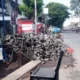 Proyek Pavingisasi di Pasar Rogojampi Tidak Sesuai Volume.