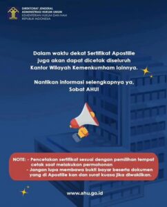 Layanan Legalisasi Apostille