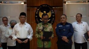 Konferensi Pers Menko Polhukam terkait TPPO