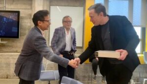 Budi Gunadi Sadikin bertemu dengan Elon Musk