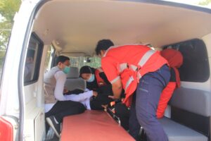 KSR PMI Unit UIN KHAS Jember Aktivasi Posko Kesehatan