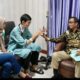 Mahfud MD mengunjungi Sultan Rif’at Alfatih, di RS Polri Kramatjati