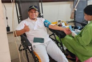 Perumda Perkebunan Kahyangan Kabupaten Jember ikut Aksi Kemanusiaan Donor Darah