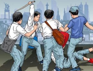 ilustrasi,kekrasan di dunia pendidikan