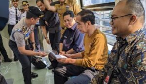 Presiden Joko Widodo kembali InspeksiLRT