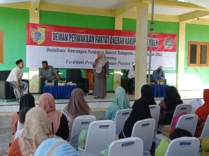 Sosialisasi Raperda Jember Tahun 2023 Tentang Fasilitas Penyelenggaraan Ponpes