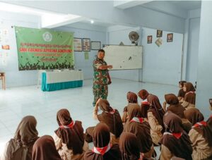 Siswa SMK Adyatma Sukodono Diberikan Pengenalan Saka Wira Kartika