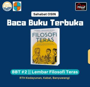 baca buku terbuka, filosofi teras