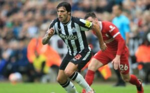 Gelandang Newcastle United Sandro Tonali