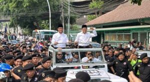 Pasangan Calon Anies Baswedan dan Muhaimin Iskandar Daftar ke KPU