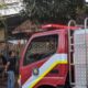 Kebakaran Toko Banguanan di Banyuwangi