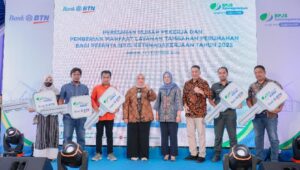 BPJS Ketenagakerjaan Resmikan Pembangunan Rumah Pekerja