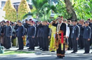 Abdullah Azwar Hadiri Upacara Hari Jadi Kabupaten Banyuwangi ke-252