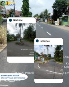 Pemeliharaan Jalan Barurejo Kecamatan Siliragung Telah Tuntas Terealisasi