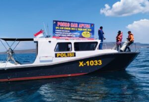 Patroli Intensif Satuan Polisi Air dan Udara Polresta Banyuwangi Amankan Jalur Penyeberangan