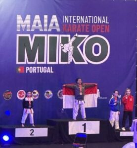 Siswi Banyuwangi Raih Dua Emas dalam Ajang Karate Internasional