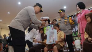 Polresta Banyuwangi Sukseskan Imunisasi Polio