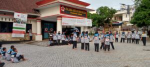 SMPN 1 Sumberbaru Gelar Diklat Kepalangmerahan Tingkat Madya