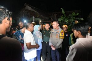 Kapolres dan Forkopimda Sambangi Korban dan Lokasi Terdampak