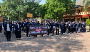 Mahasiswa Universitas Sunan Bonang Tuban Gelar Aksi Damai Tolak Kampanye Hitam