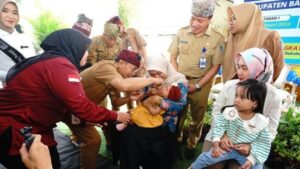 Pekan Imunisasi Nasional Polio di Banyuwangi