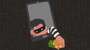 Penipu menggunakan file APK yang dikirim via WhatsApp