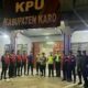 Polres Tanah Karo Patroli siaga pengamanan Logistik Suara Pemilu