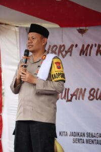 Polres Tanah Karo Peringati Isra' Mi'raj Nabi Muhammad SAW
