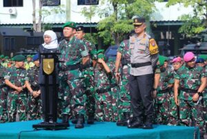 Kodam V Brawijaya Gelar Apel Pengamanan