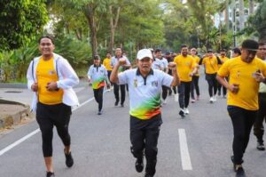 Road to PON XXI 2024 di Lapangan Benteng Medan