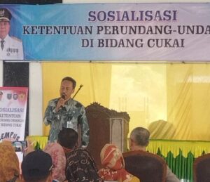 Bea Cukai Berikan Edukasi Dan Sosialisasi Dampak Beredarnya Rokok Ilegal di Jombang