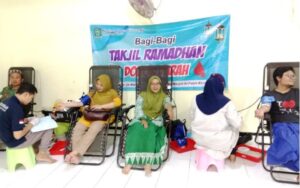 Fatayat NU Kencong Timur Gelar Donor Darah Sukarela