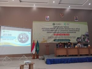 Direktur Bina Haji Kementerian Agama Berikan Bimbingan Teknis PPIH