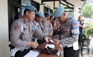 Polres Jombang Gelar Pemeriksaan Senjata Api untuk Cegah Penyalahgunaan