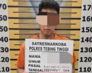 Polres Tebing Tinggi Amankan Seorang Pria Diduga Miliki Sabu